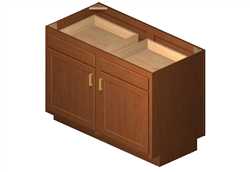 Kitchen Kompact Glenwood - Peninsula Base Cabinets (P)