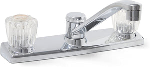 Polished Chrome Concord Kitchen Faucet with Two Handles