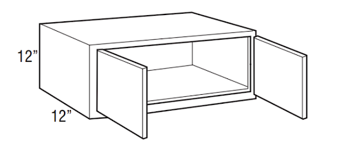 Woodward White - Wall Double Door
