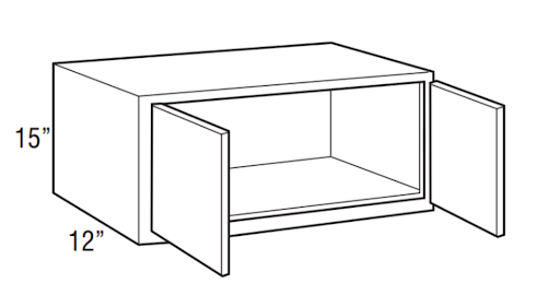 Woodward White - Wall Double Door